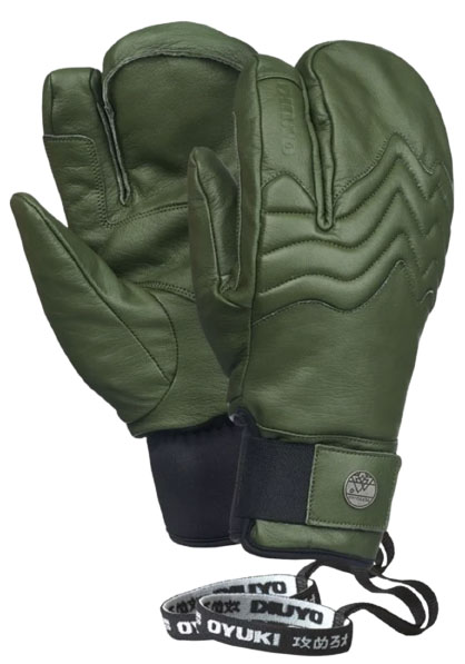 Oyuki Pep GTX Trigger Mitt green (snowboard gloves and mittens)