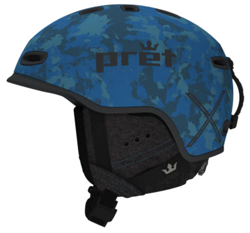 Pret Cynic X2 snowboard helmet (blue)