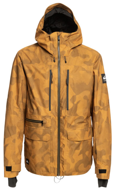 Quiksilver Sammy Carlson Stretch Quest Shell Snow Jacket (snowboard jacket)