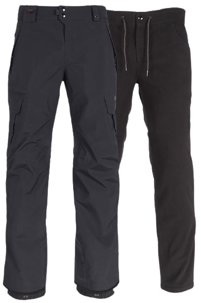 686 Smarty 3-in-1 Cargo snowboard pants_