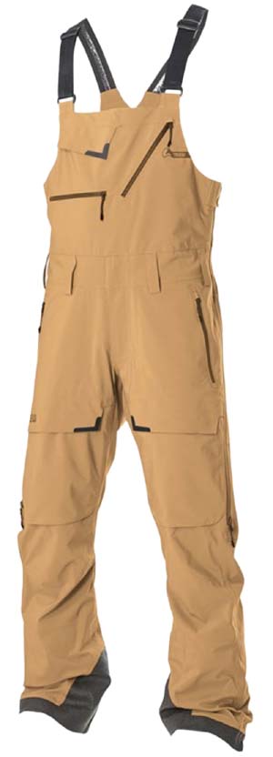 Trew Gear TREWth Bib snowboard pant (brown)