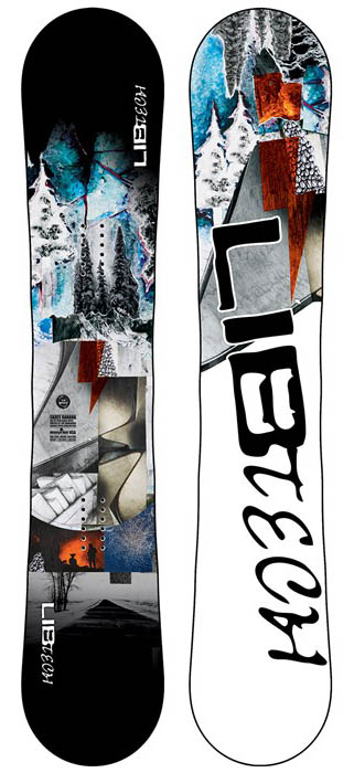 LIB TECH snowboard skateboard surf ski 8 PACK LOGO STICKERS #1 NEW old stock 