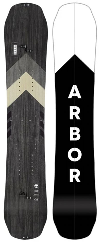 Arbor Coda Split Camber splitboard 2023