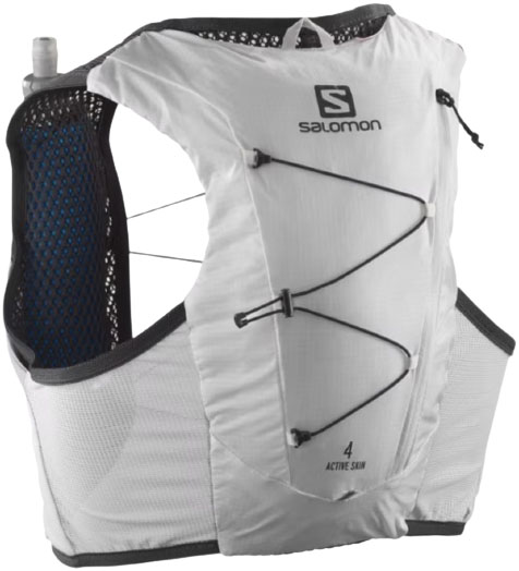 Salomon Active Skin 4 running hydration vest (white)