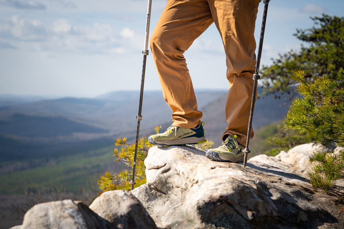 Testing the Altra Lone Peak 9 while backpacking in Chattanooga