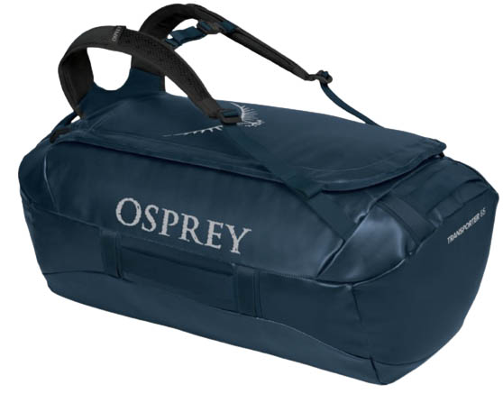 Osprey Transporter 65L duffel bag venturi blue