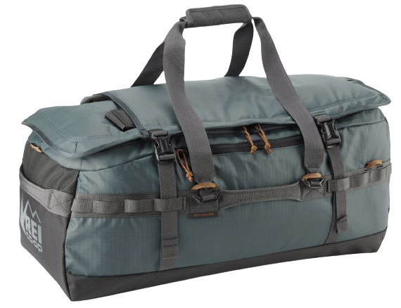 120 Liter XXL RGD Fully Waterproof, Air Tight Zippered Duffel Bag Grey