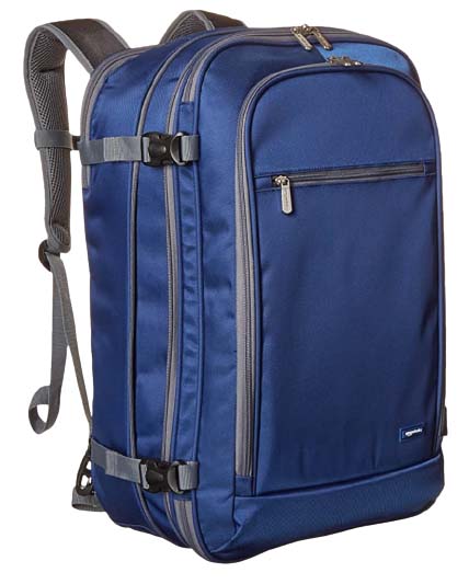 Amazon Basics Carry-on travel backpack
