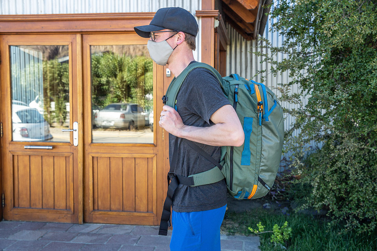 Travel backpack (Cotopaxi Allpa fit)