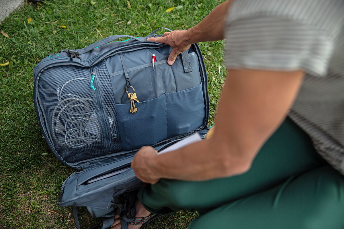   Basics Carry-On Travel Backpack - Navy Blue | Casual  Daypacks