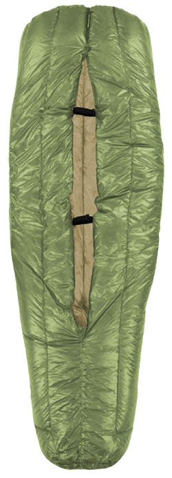 Enlightened Equipment Enigma ultralight sleeping quilt