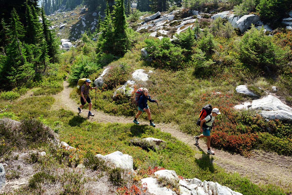 Testing ultralight backpacks