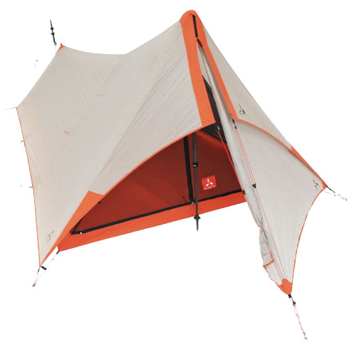 SlingFin SplitWing ultralight trekking pole shelter