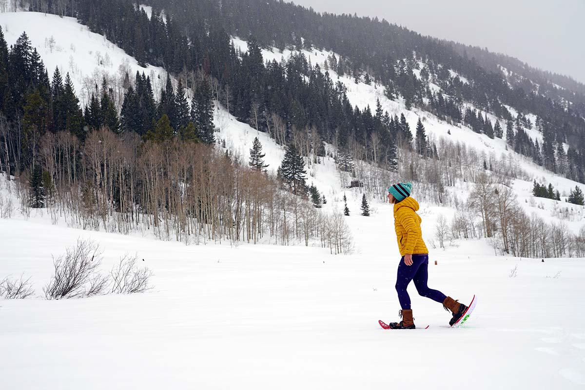 Snowshoes (Hiking in Crescent Moon snowshoes)