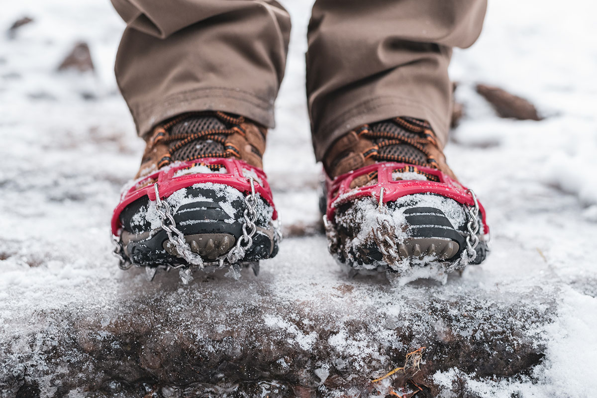 Esptula Walk Spike Winter Traction Pull-ons for Men and Women 