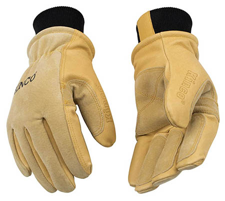 Kinco Heavy Duty Pigskin Driver winter work gloves