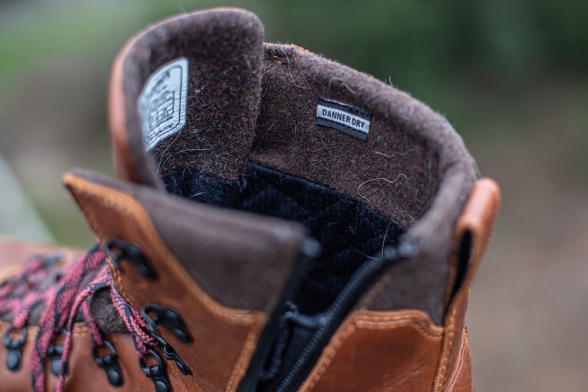 Danner Arctic 600 interior