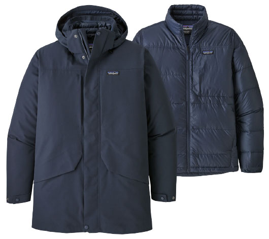 Patagonia Tres 3-in-1 winter jacket (navy)