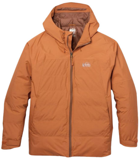 REI Co-op Stormhenge Down Hybrid Jacket (orange)