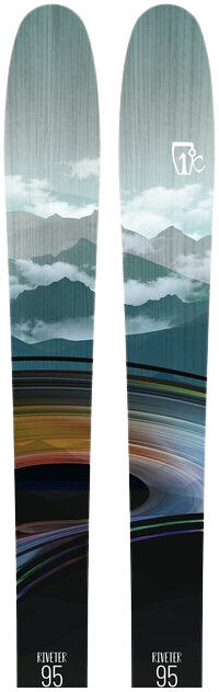 Icelantic Riveter 95 women's all-mountain skis
