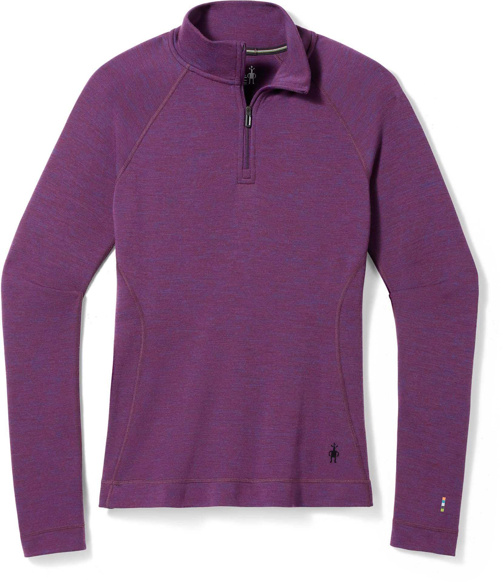 Smartwool - Women's Thermal Merino Base Layer Pattern 1/4 Zip Plus -  Running Lab