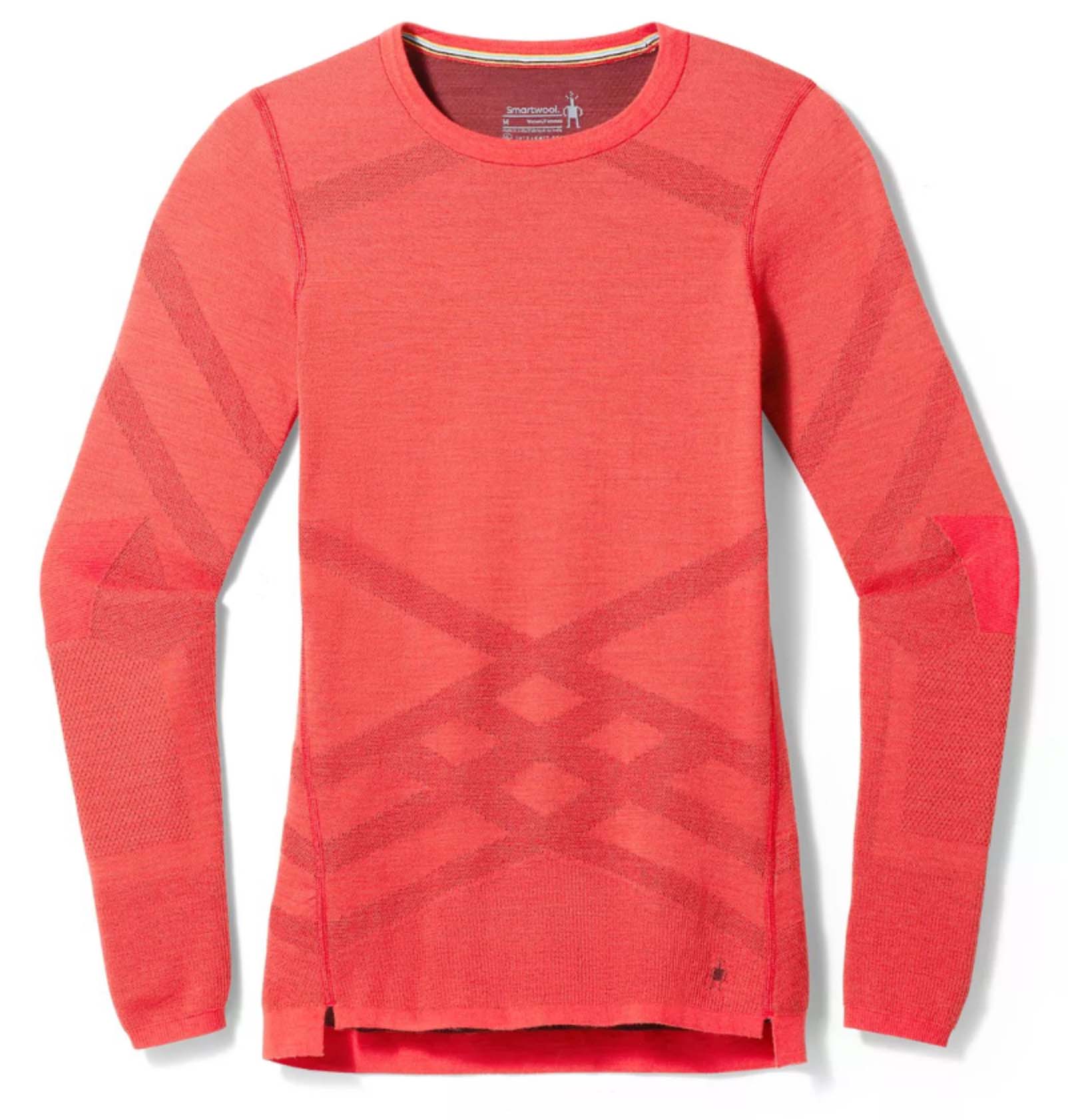 Merino Wool Long Sleeve (Cherry Red) Thermal Base Layer Underwear