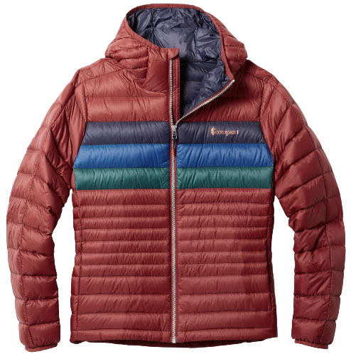Cotopaxi Fuego Hooded down jacket (women's red)