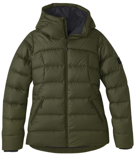 Outdoor Research Coldfront Down Hoodie (women's down jacket)