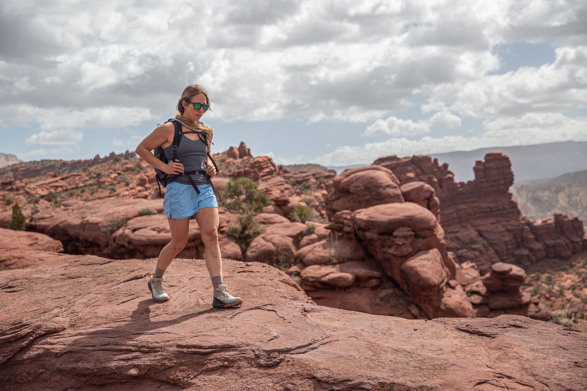 Salomon OUTpulse Mid GTX hiking boot (hiking in Utah desert)