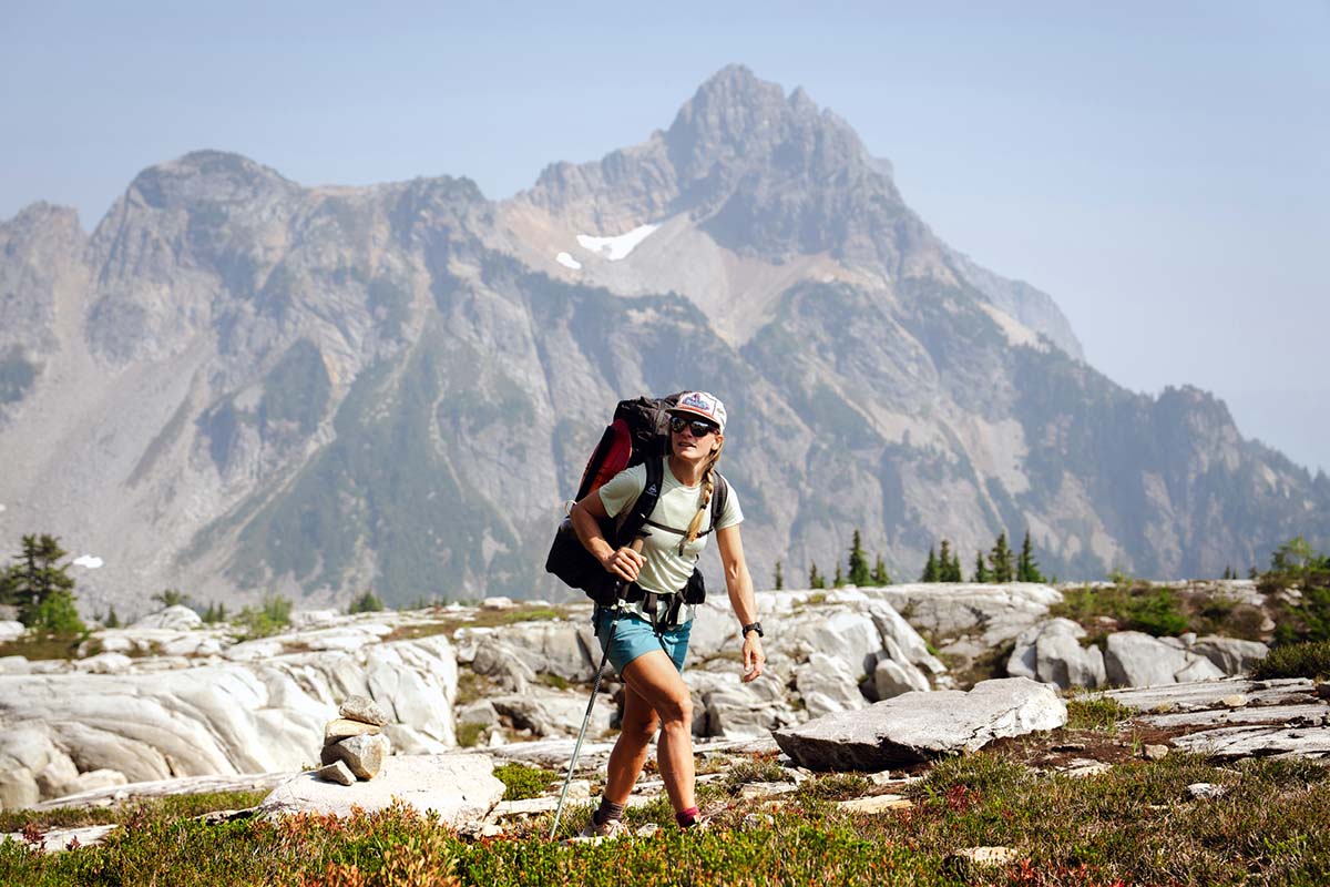 Ladies Hiking Pants Balsam Green