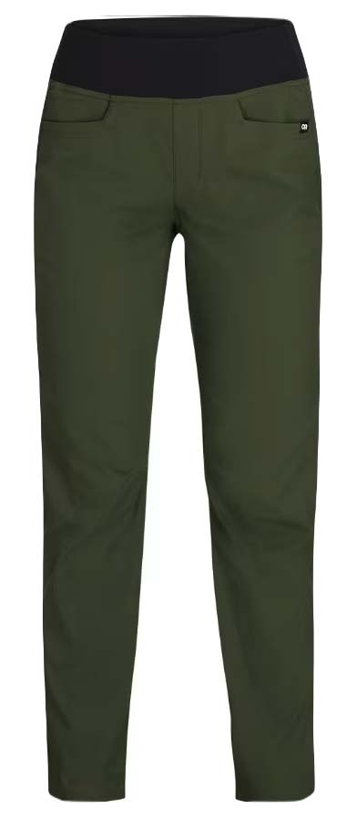 Olive All Weather Essential Stretch Pants - Women