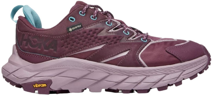 Hoka Anacapa Low women's hiking shoe (purple)