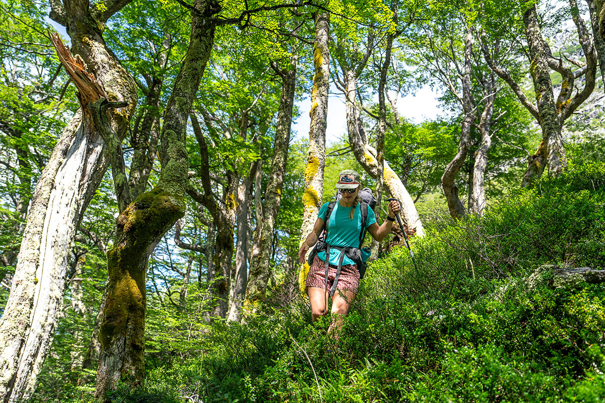 Women's hiking shorts (bushwhacking in Patagonia)