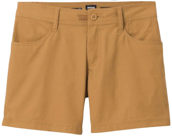 prAna Halle II Short 5 inch (women's hiking shorts)