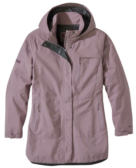 casual rain coat