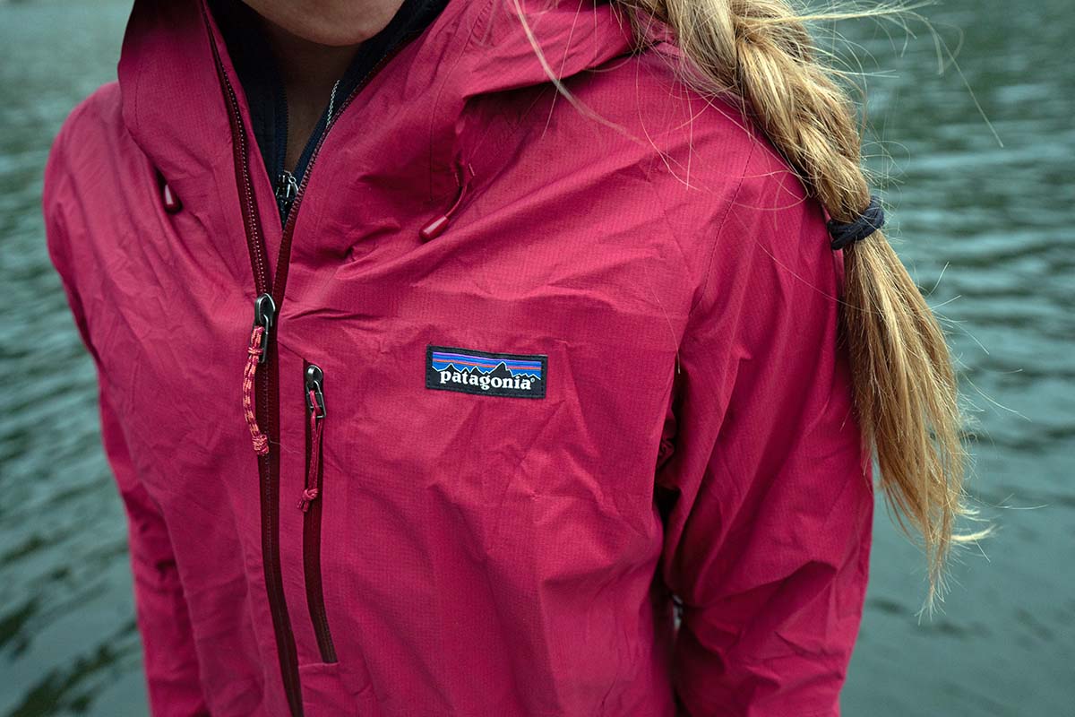MISS MOLY Womens Rain Coat Rain Jacket Waterproof with Hood Lightweight Outdoor Raincoat Windbreaker 