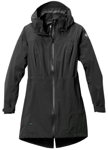 _Kuhl Jetstream Trench women's rain jacket