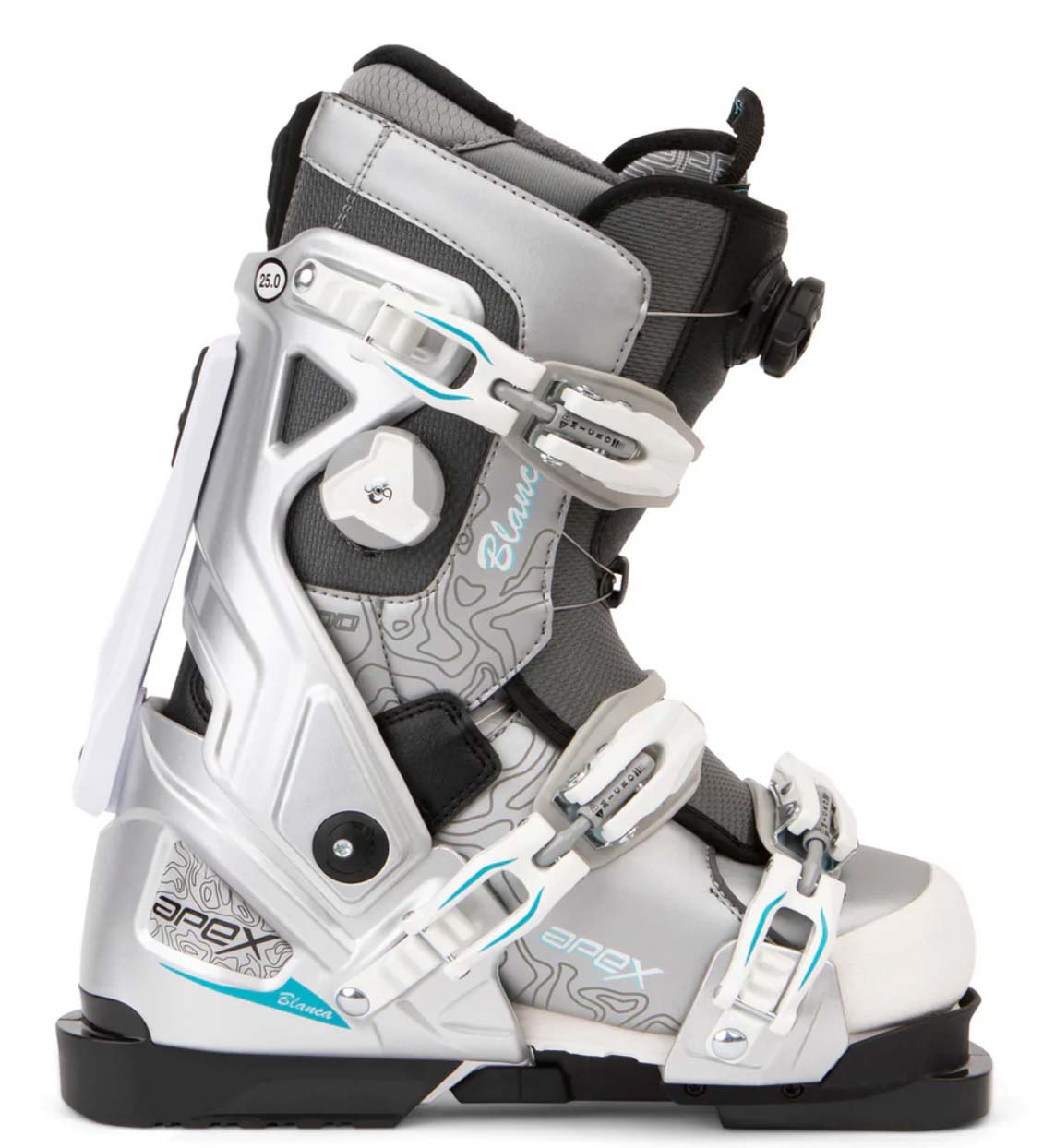 Apex Blanca women's ski boot