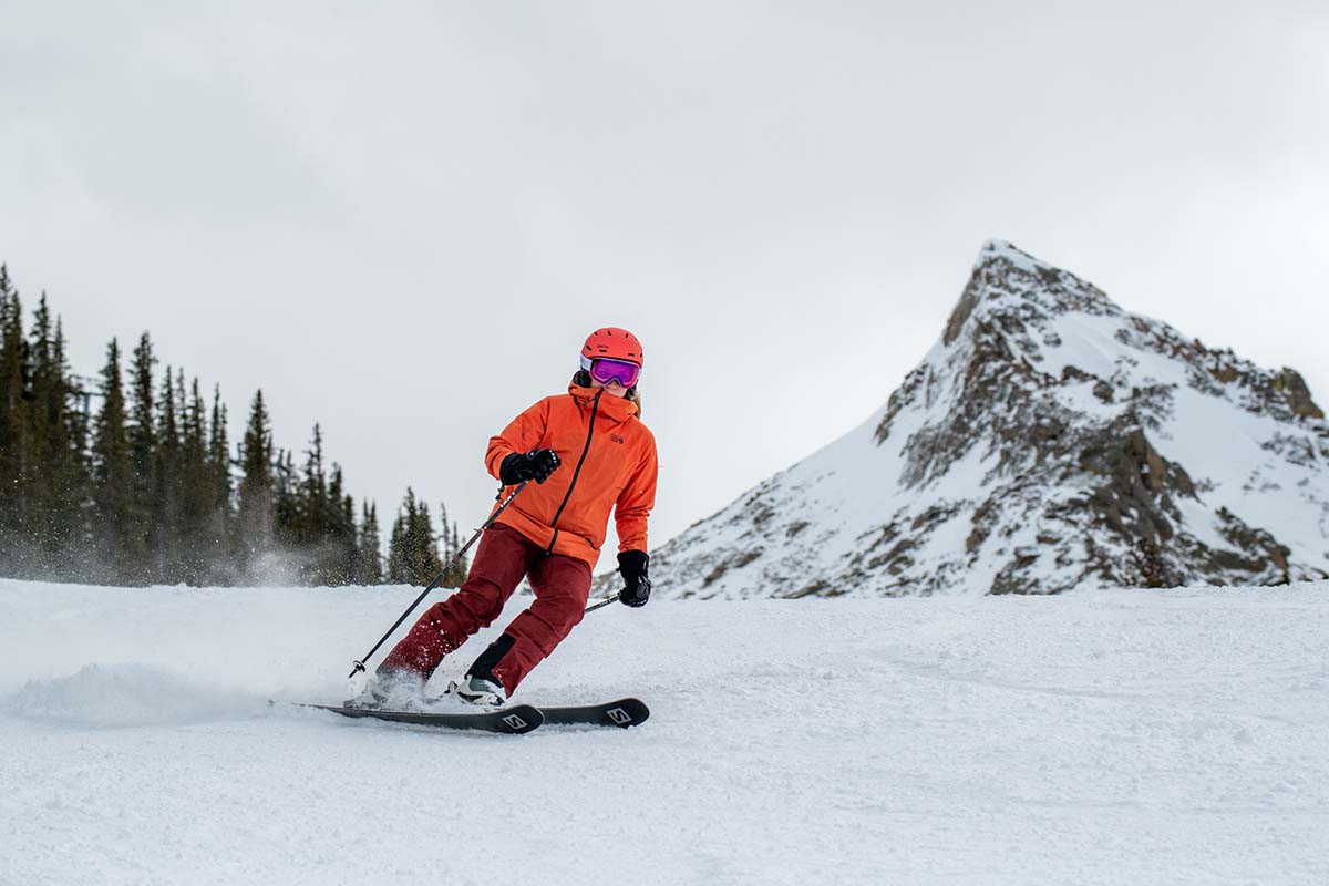 Ski pants (resort skiing in the Outdoor Research Tungsten)