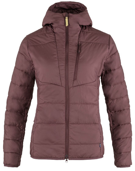 Fjallraven Keb Padded Insulated Hoodie (women's synthetic insulated jacket)