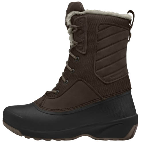 The North Face Shellista IV Mid WP women's winter boot (brown)