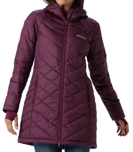 Columbia Heavenly Long Hooded Jacket (women's winter jackets)