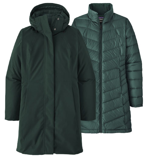 Patagonia Tres 3 in 1 Parka (women's winter jacket)
