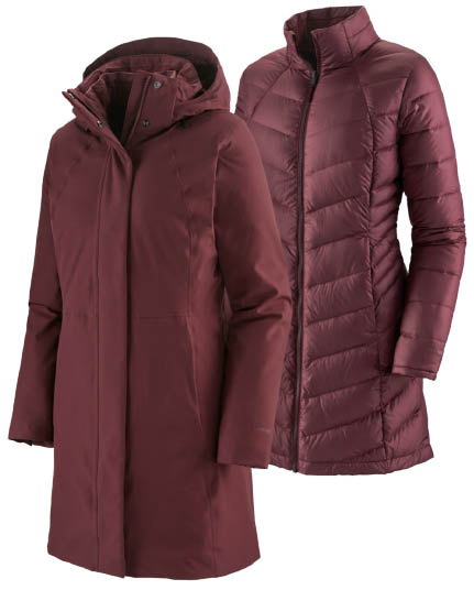 Patagonia Tres 3-in-1 women's waterproof winter jacket