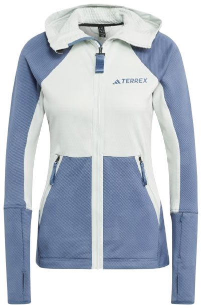 Adidas Terrex Tech Fleece Light Hooded (women's fleece jacket)_