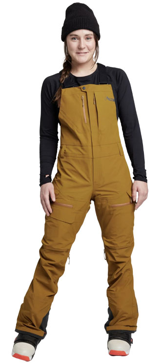 Trew Gear Chariot Bib Classic women's snowboard bib