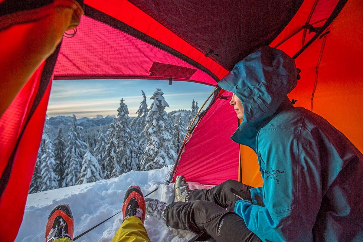 Winter Camping Checklist (view from inside)