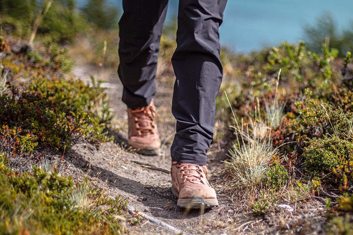 Up close (Altra Lone Peak Hiker 2 hiking boots)