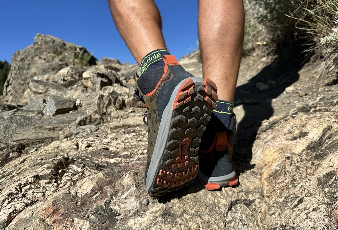 Altra Lone Peak Hiker 3 outsole showing