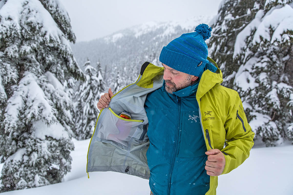 Arcteryx Alpha SV Jacket Men's review - Freeride